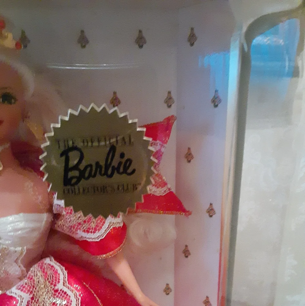 Barbie Happy Holidays 1997 Vintage Blonde Barbie - Picture 5 of 8